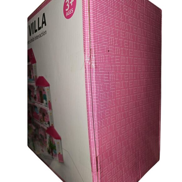 Dollhouse Luxury Villa Imagination Play DIY Assembly Multistory Toy TEMI - Picture 3 of 3